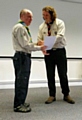 Pennine Scout District Commissioner Alan Sharkey receives County Commissioners’ Commendation