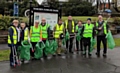 Volunteers for The Friends of Norden Jubilee Park’s Great British Spring Clean 2018