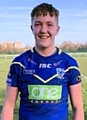 David Mills during his time at Warrington Wolves rugby league academy 