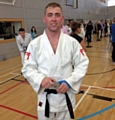 Dave Hulme, Rochdale Judo Club, won silver