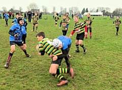Littleborough Rugby Union U11s against Wilmslow