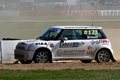 Steve Brown will aim for a decent result at Lydden Hill