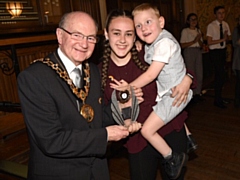 19-year-old Jade Kilduff was awarded the Yasin Khan Inspiration Award at the Mayor's Youth Awards 2019 for her dedication to improving the lives of those with disabilities