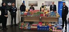 Staff from Rochdale Trade Centre UK with the donation made to Army of Kindness