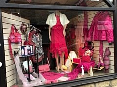 A window display from Little‘Pink’Borough 2020
