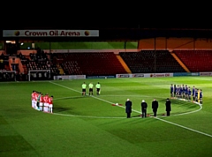 Rochdale AFC Game of Remembrance on Tuesday night (10 November)