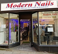 Modern Nails' new premises