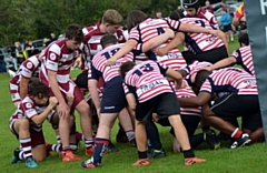 The Rochdale and Aldwinians scrum
