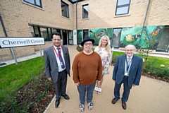 Opening of the learning disability facility at Cherwell Avenue, Heywood in 2021