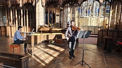 Samuel Kane, violin, and Hector Leung, piano, at St Mary in the Baum