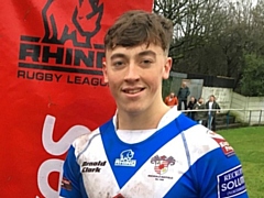 Matty Ashton pictured in 2018 when he played for Rochdale Mayfield