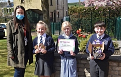 Children at St James' were thanked for their hard work in thinking of the elderly