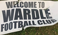 Youths have broken and torn down advertising boards at Wardle FC, broken the fencing and set fire to wheelie bins three times since Christmas