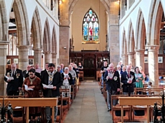 The Mayor and Mayoress of Rochdale attended St Chad's Parish Church to commemorate Arnhem Day on 18 September