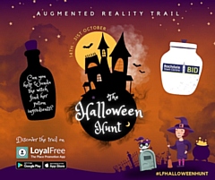Augmented reality Halloween trail by Loyal Free