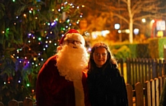 Santa and Evie Law