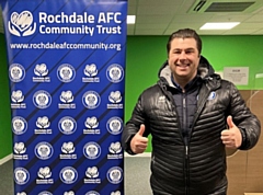 Ryan Bradley from Kickstart employer Rochdale AFC Community Trust