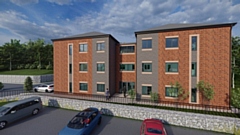 The development is transforming a brownfield site on Stephenson Street in Waterhead, Oldham