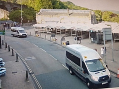 Police received reports that two school minibuses had been taken from Ferney Lee Road, Todmorden