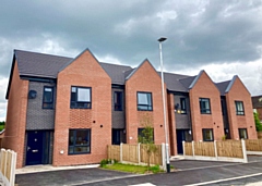 The �5.8m new-build scheme consists of two and three-bedroom homes, as well as two-bedroom bungalows