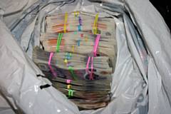 Money seized from criminals (such as this) is being invested into communities across Greater Manchester