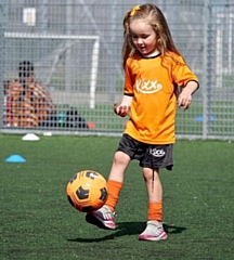 Girls aged 18 months to eight-years-old are being offered a free session by Kixx football academy