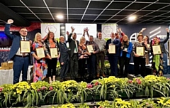 Rochdale In Bloom with their awards
