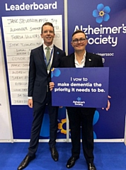 Chris Clarkson MP visits Alzheimer’s Society
