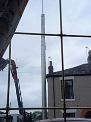 This mast on Clarendon Street was moved after a resident complained