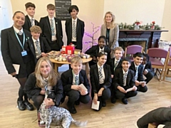 Pupils from Oulder Hill Leadership Academy are spreading seasonal cheer throughout their community by supporting local people