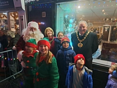 The Norden Christmas lights switch-on