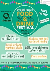 Springhill Hospice Food and Drink Festival is on Saturday 3 June