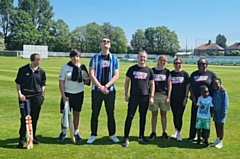 NHSPS colleagues welcomed the local community in Middleton to a family fun day and charity cricket match