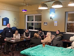 Meeting of Rochdale Boroughwide Housing tenants at the White Lion pub in Rochdale town centre