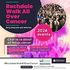 Rochdale walk all over cancer