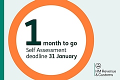 One month to go until Self Assessment deadline