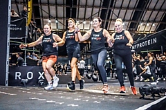 HYROX bridges the gap between traditional endurance events with functional fitness to create a race format for everybody (pictured: Joanne Wilson, Gill Lowe, 
Alison Maughan, Elaine Millar)