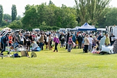 A car boot sale is being held at Bowlee on Sunday morning
