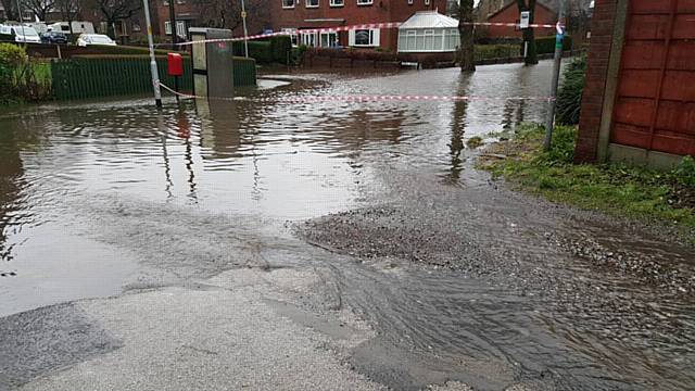 Flooding on Shore Road, Boxing Day 2015